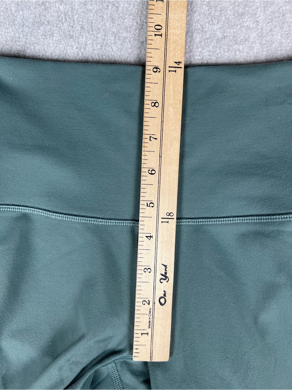 Lululemon Wunder Under High Rise Tight 28” Inseam Size 4 Junioer Color Green - Picture 11 of 14